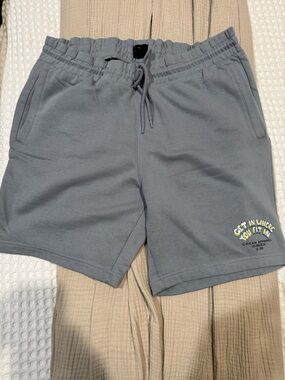 H&M Gray Athletic Drawstring Shorts